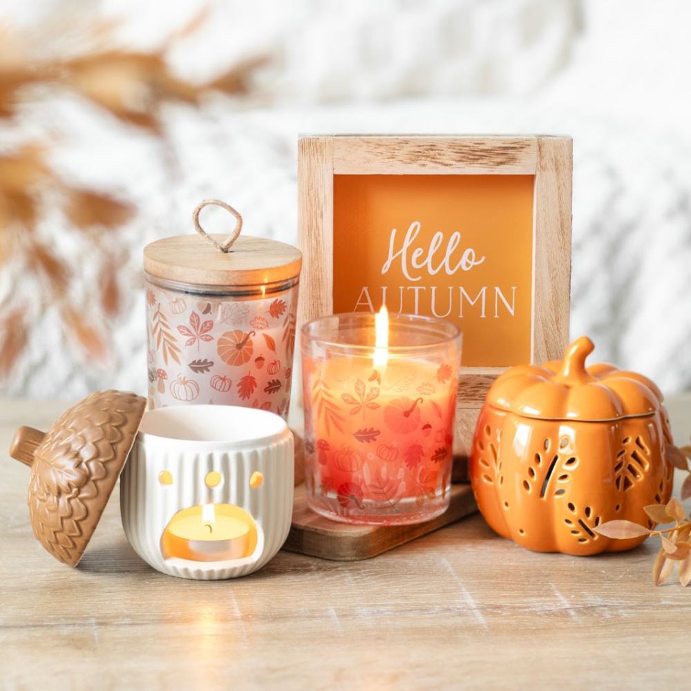 Something Different - Autumn Acorn Oil Burner Oil burner - Multicolours